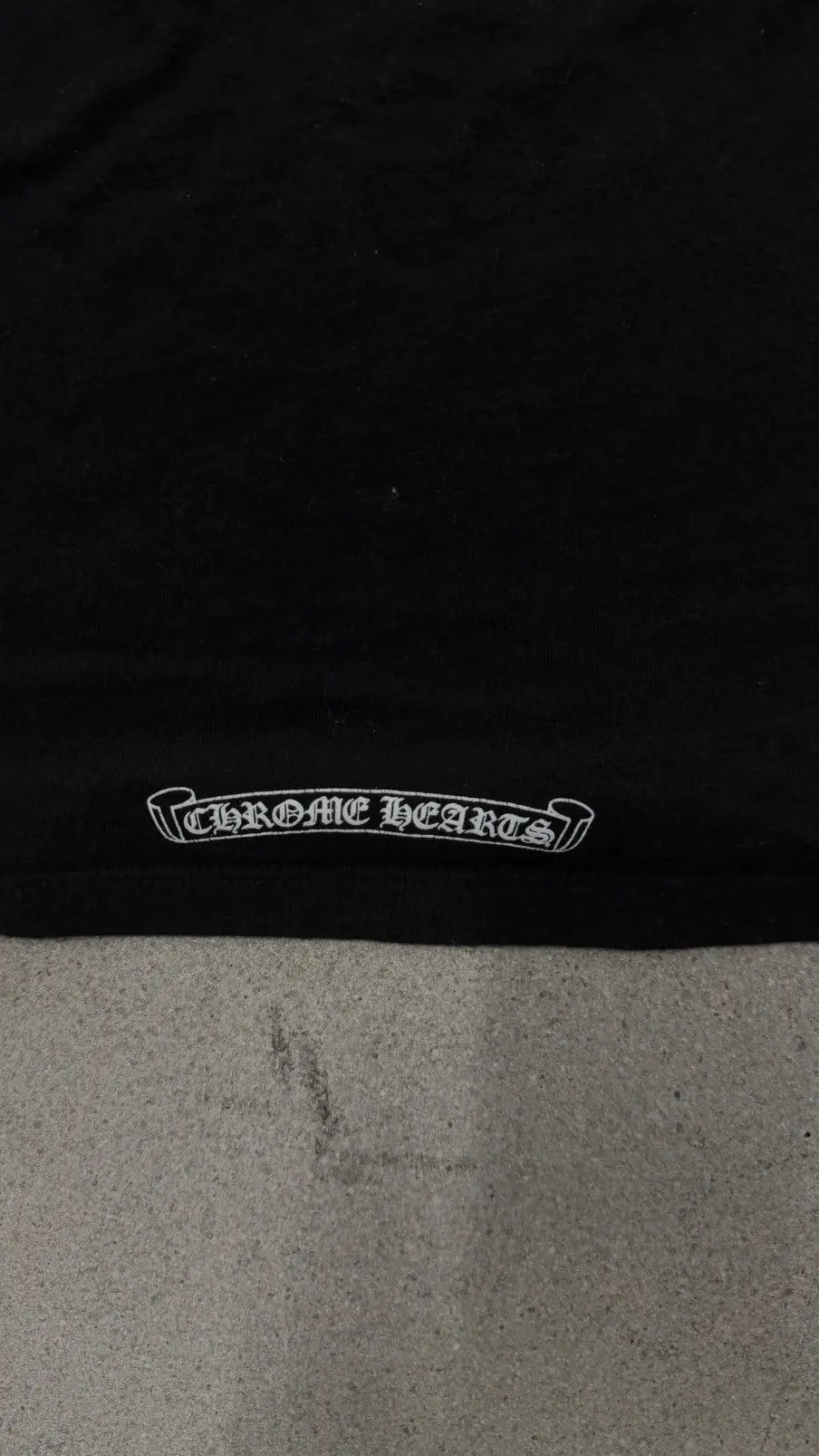 Chrome Hearts Horseshoe Logo Ringer T-Shirt