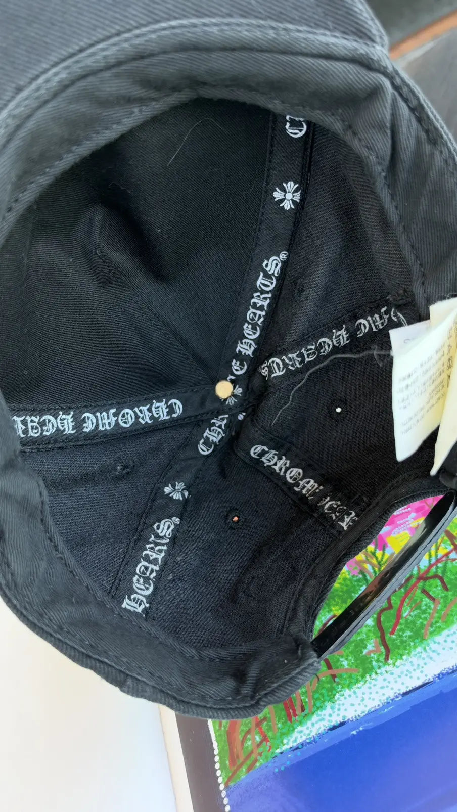 Chrome Hearts Horseshoe Cross Baseball Hat Chrome Hearts