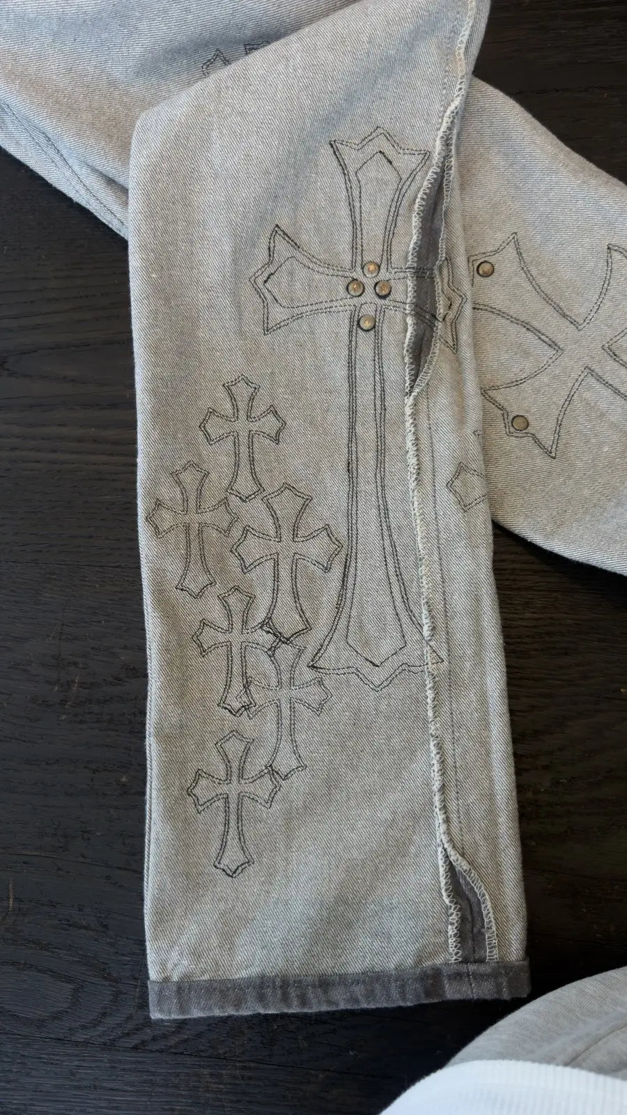 Chrome Hearts Levi’s Cross Patch Jeans Chrome Hearts