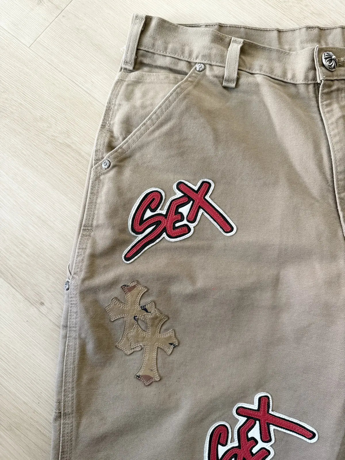 Chrome Hearts Sex Records Carpenter Pants