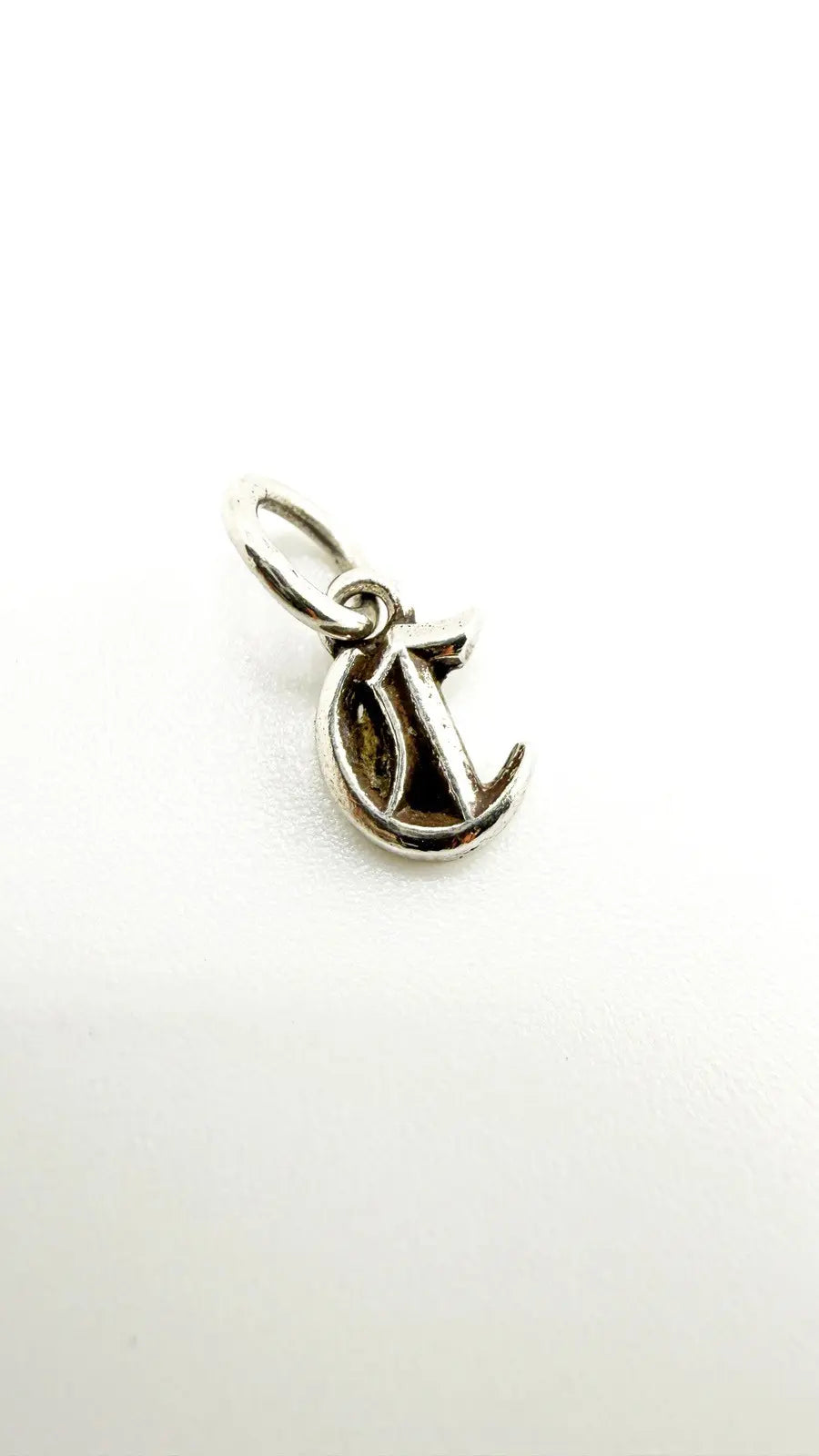 Chrome Hearts Sterling Silver Stack Alphabet Letter T Chrome Hearts