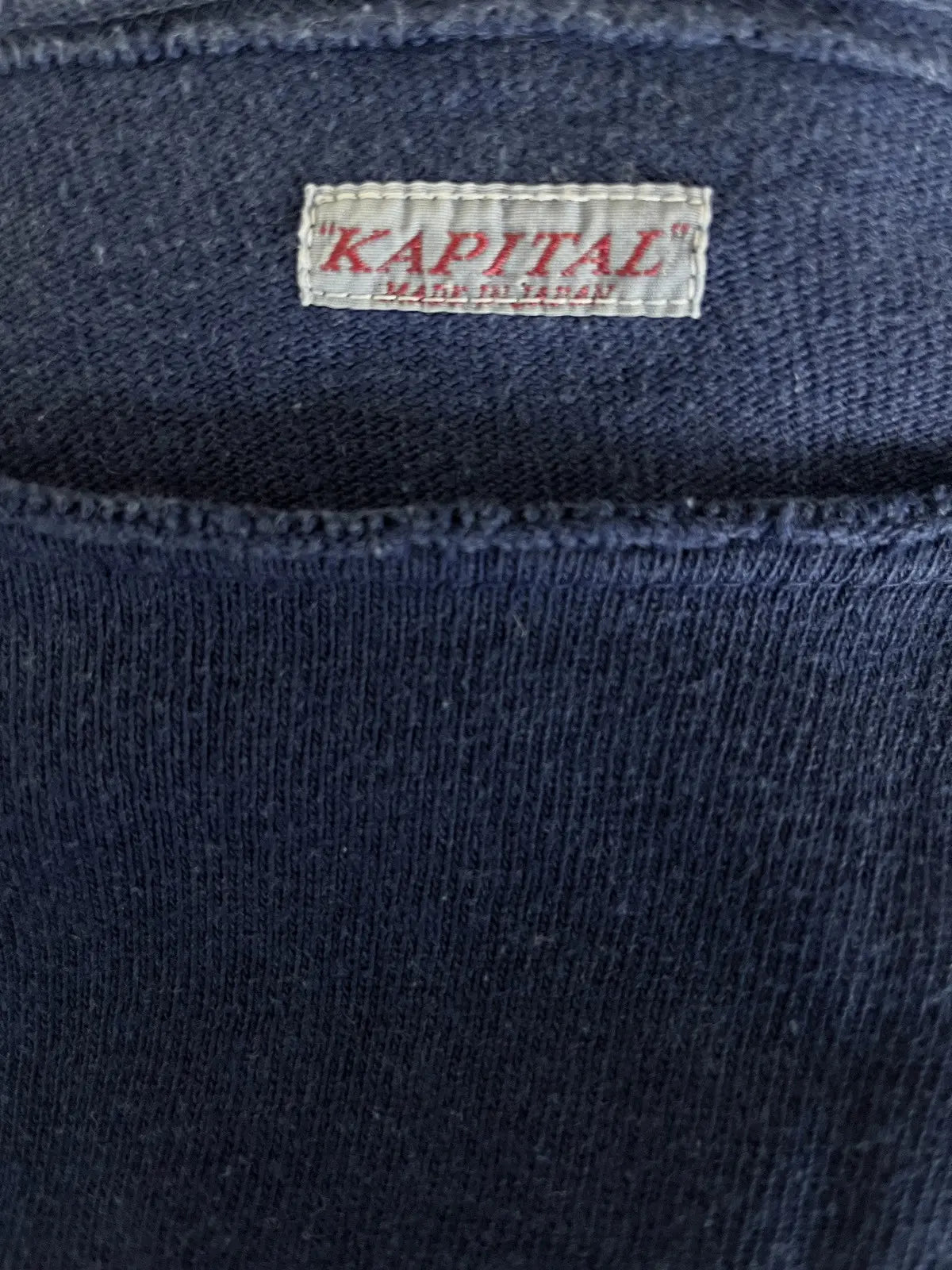 2010s Kapital Aizome Indigo Thermal Shirt