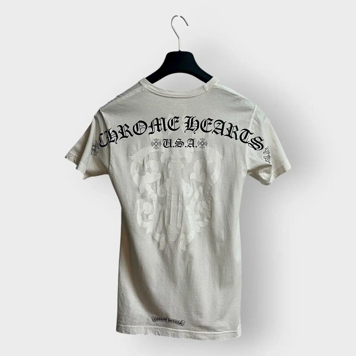 Chrome Hearts Shoulder Scripts Dagger Pocket Tee