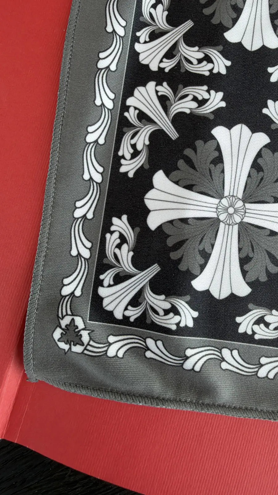 Chrome Hearts Cross Motif Silk Bandana Chrome Hearts