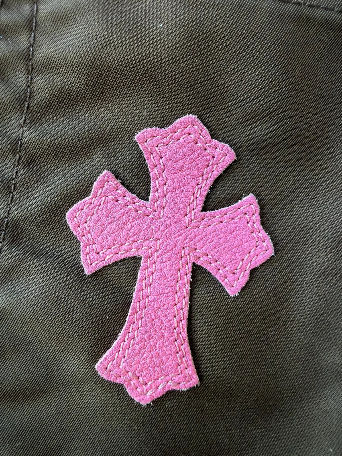 Chrome Hearts Pink Lucky Patch Nylon Carpenter