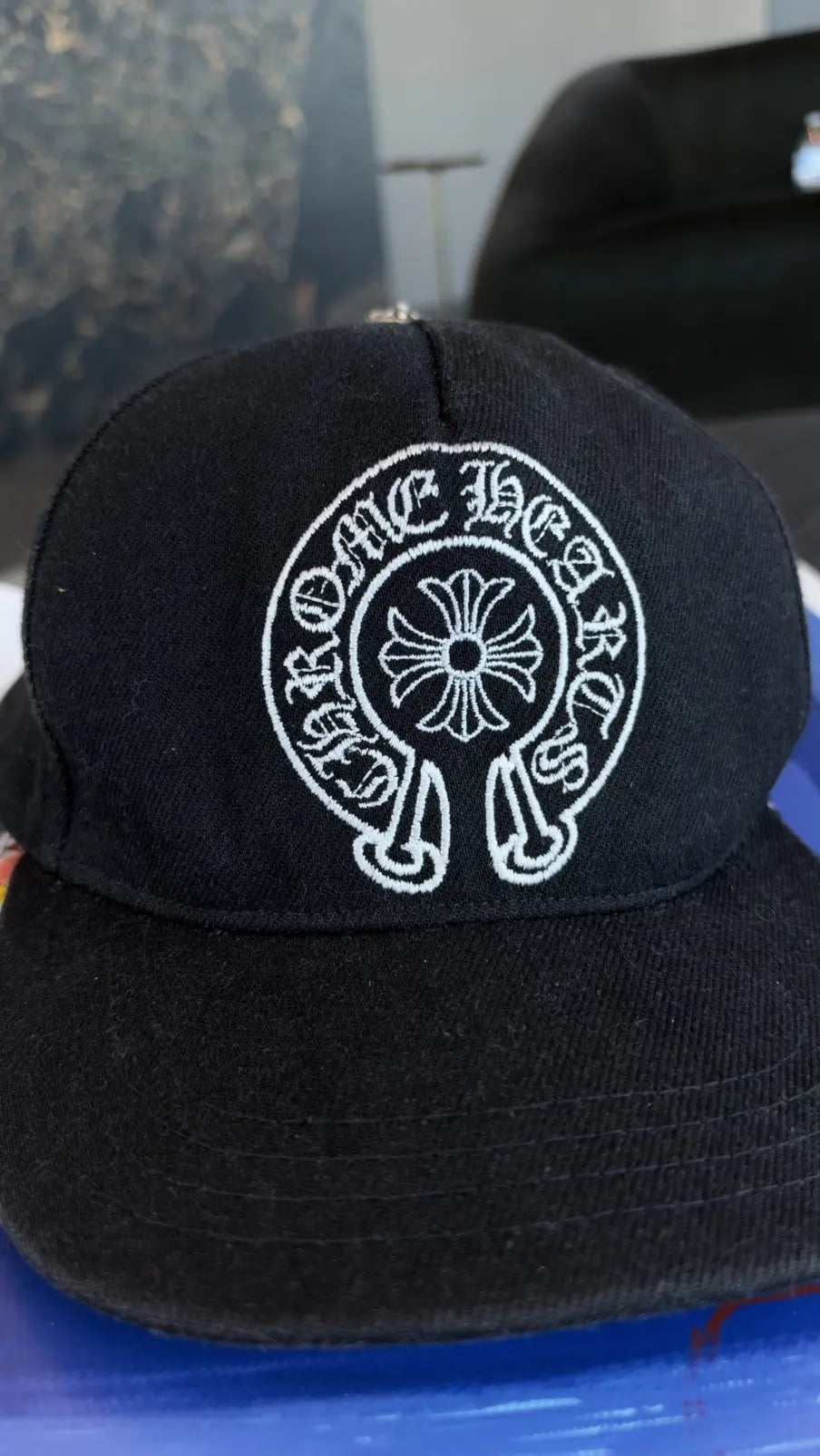 Chrome Hearts Horseshoe Cross Baseball Hat Chrome Hearts