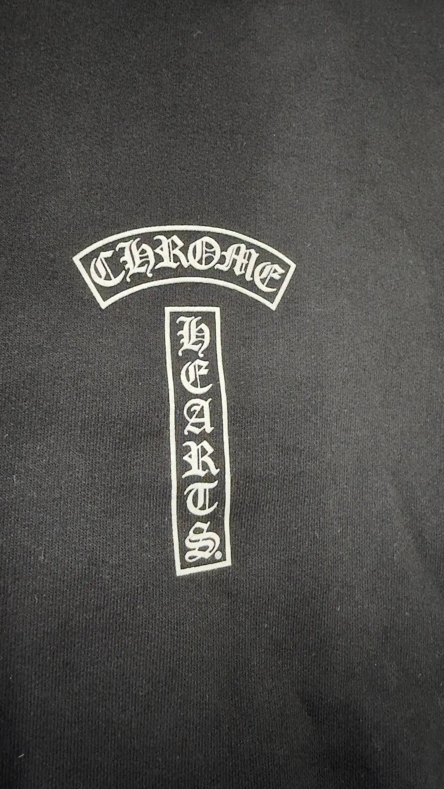 Chrome Hearts T Logo FU Shoulder Zip Up Hoodie