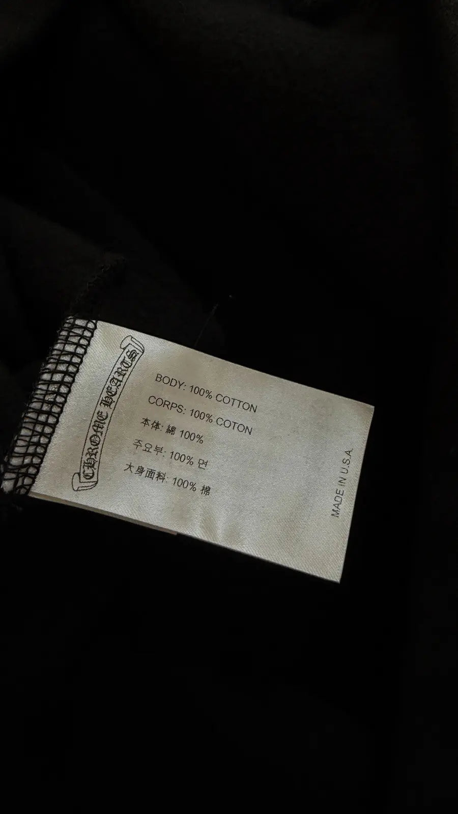 Chrome Hearts Horseshoe Floral Matty Boy Hoodie Black