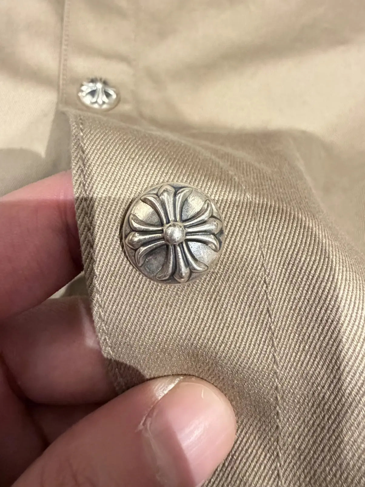Chrome Hearts Khaki Work Dog Jacket