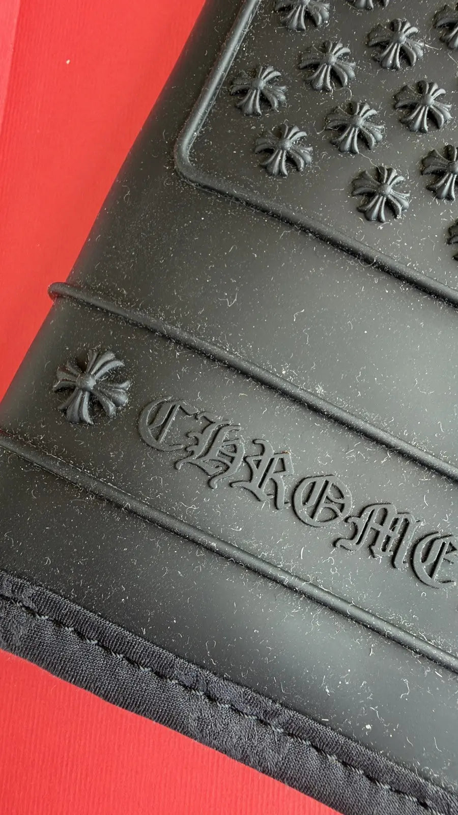 Chrome Hearts Plus Logo Rubber Oven Mitt Chrome Hearts