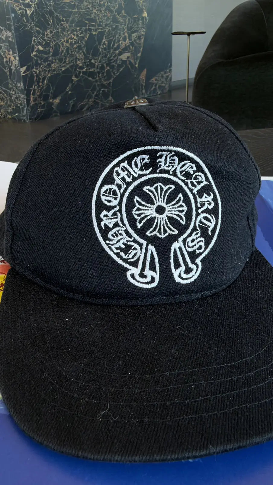 Chrome Hearts Horseshoe Cross Baseball Hat Chrome Hearts