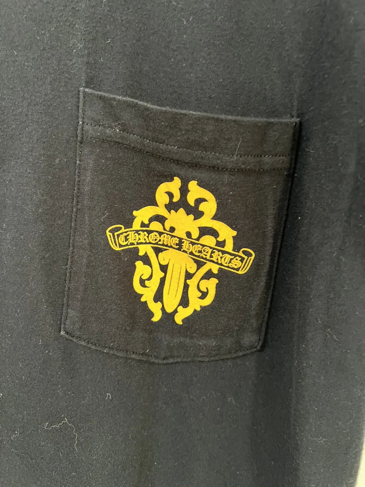 2010s Chrome Hearts Yellow Dagger Tee