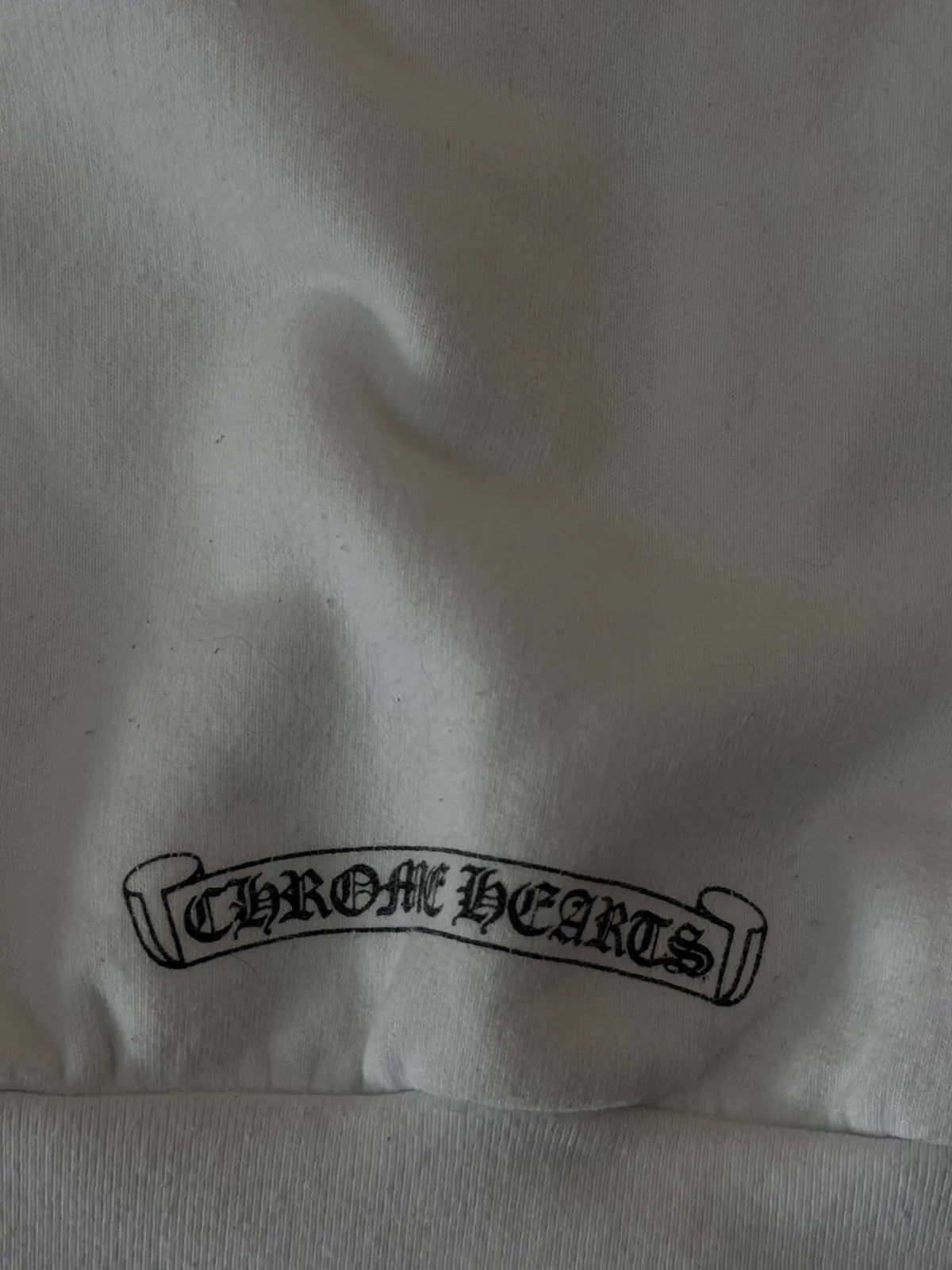 Chrome Heart Scroll Zip-Up Hoodie