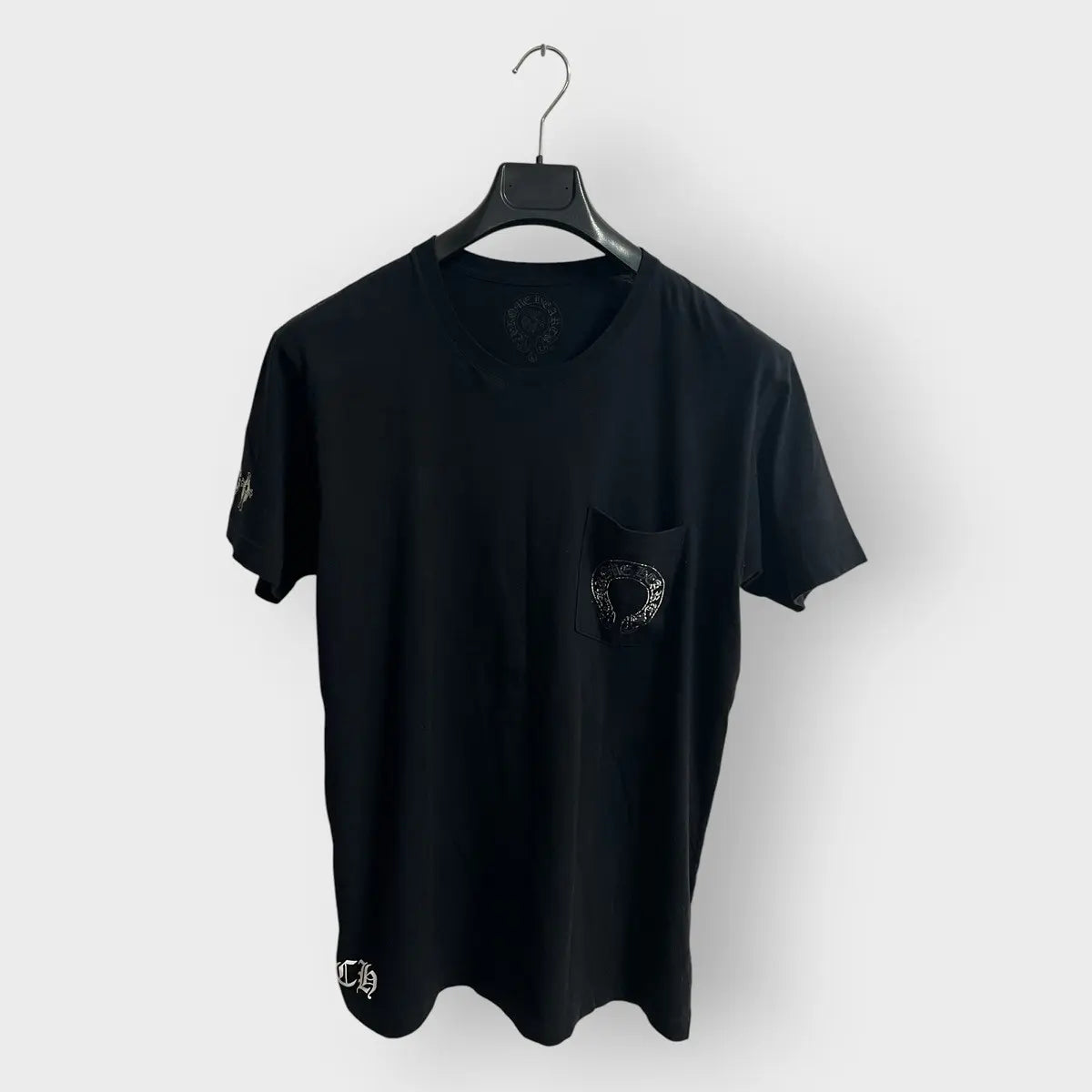 Chrome Hearts Horseshoe T Bar Short Sleeve Tee