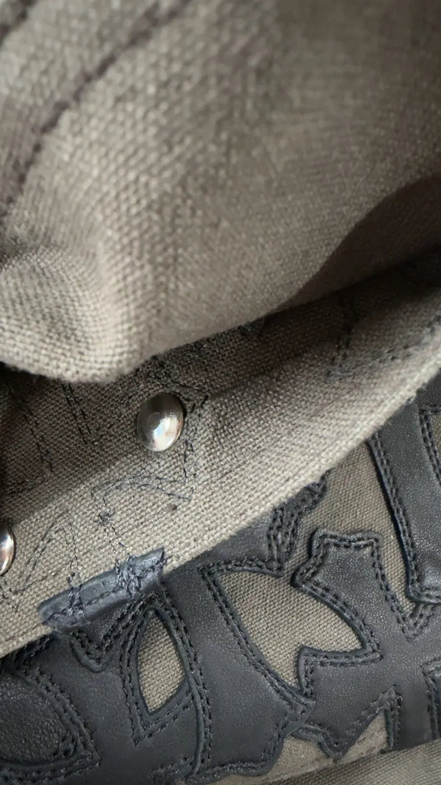Chrome Hearts Flooded Back Patches Carpenter Pants