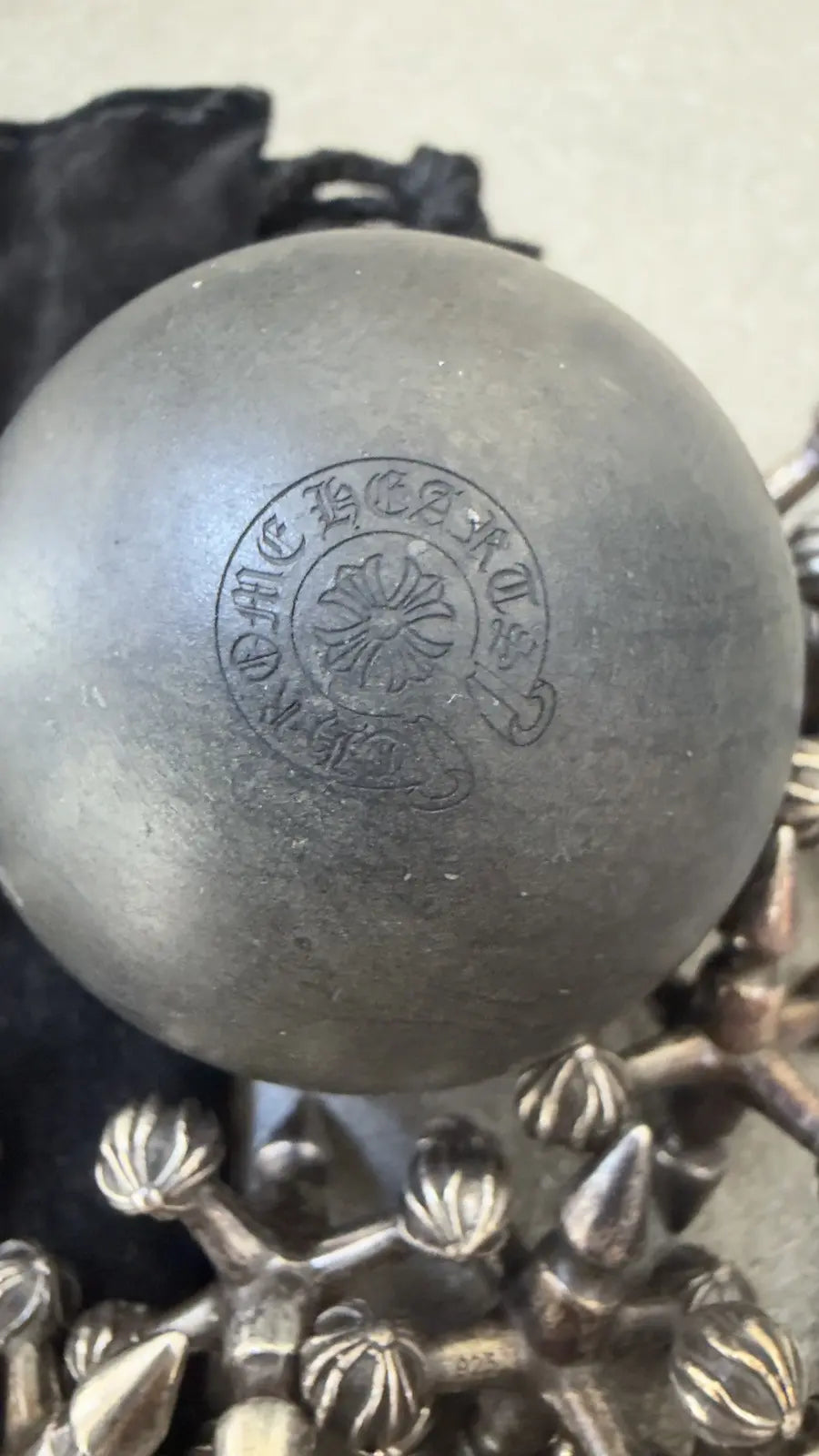 Chrome Hearts Silver Jacks Game Set