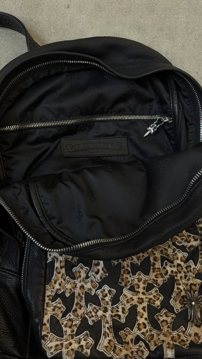 Chrome Hearts Cheetah Patch 7th Grade Backpack