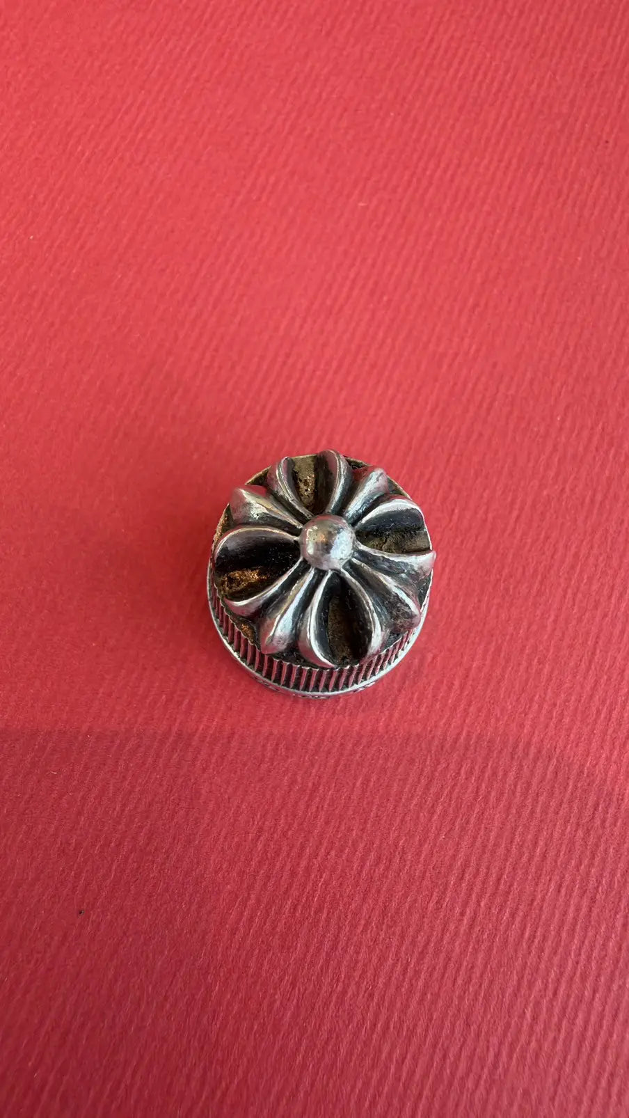 Chrome Hearts Sterling Silver Cap Chrome Hearts