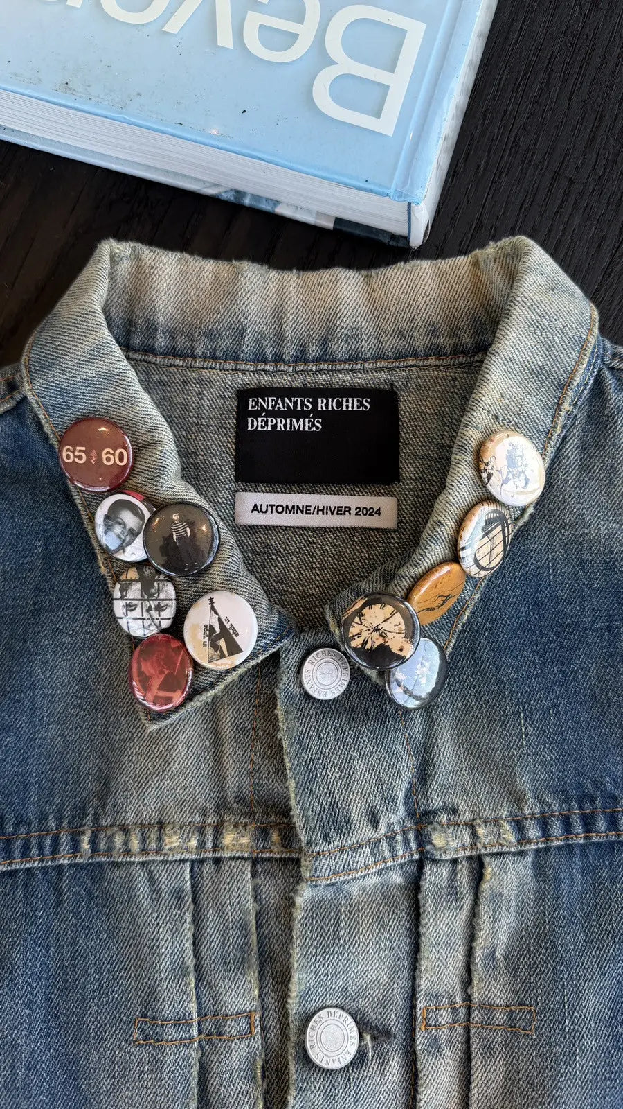 ENFANTS RICHES DÉPRIMÉS Pins Type-VII Denim Jacket Enfants Riches Déprimés