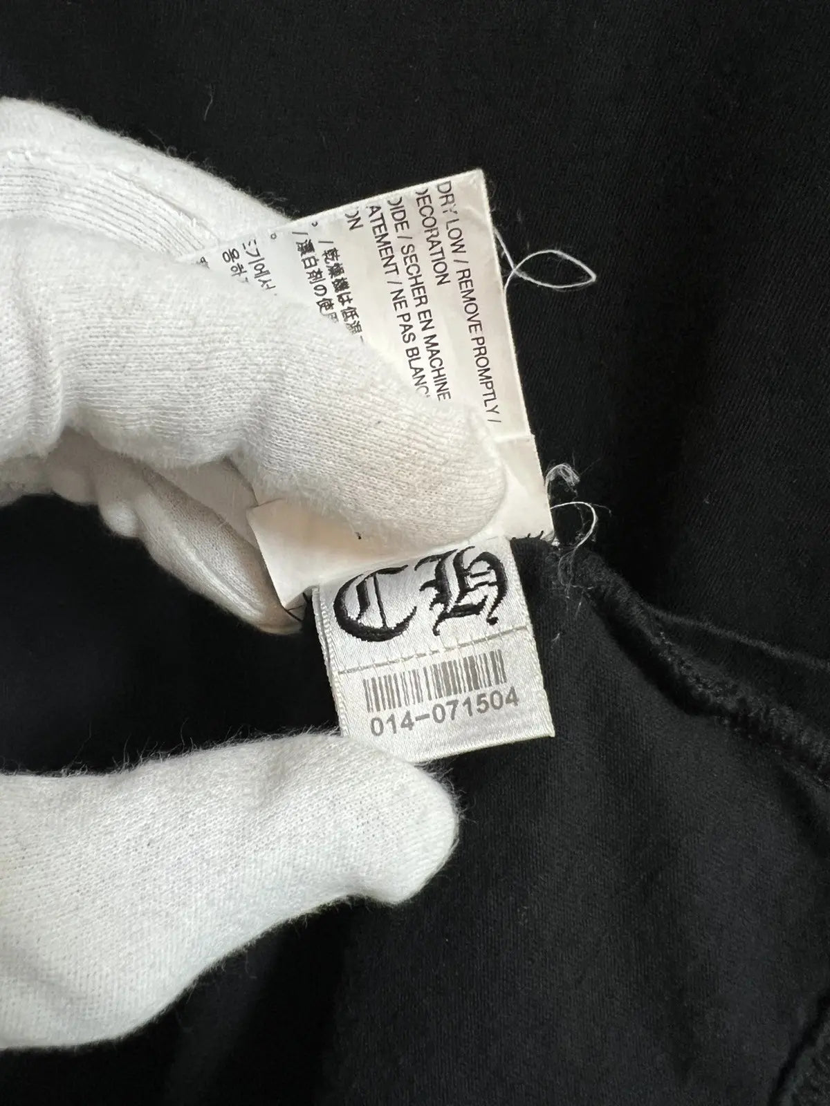 2010s Chrome Hearts Yellow Vine Dagger Scripts Tee