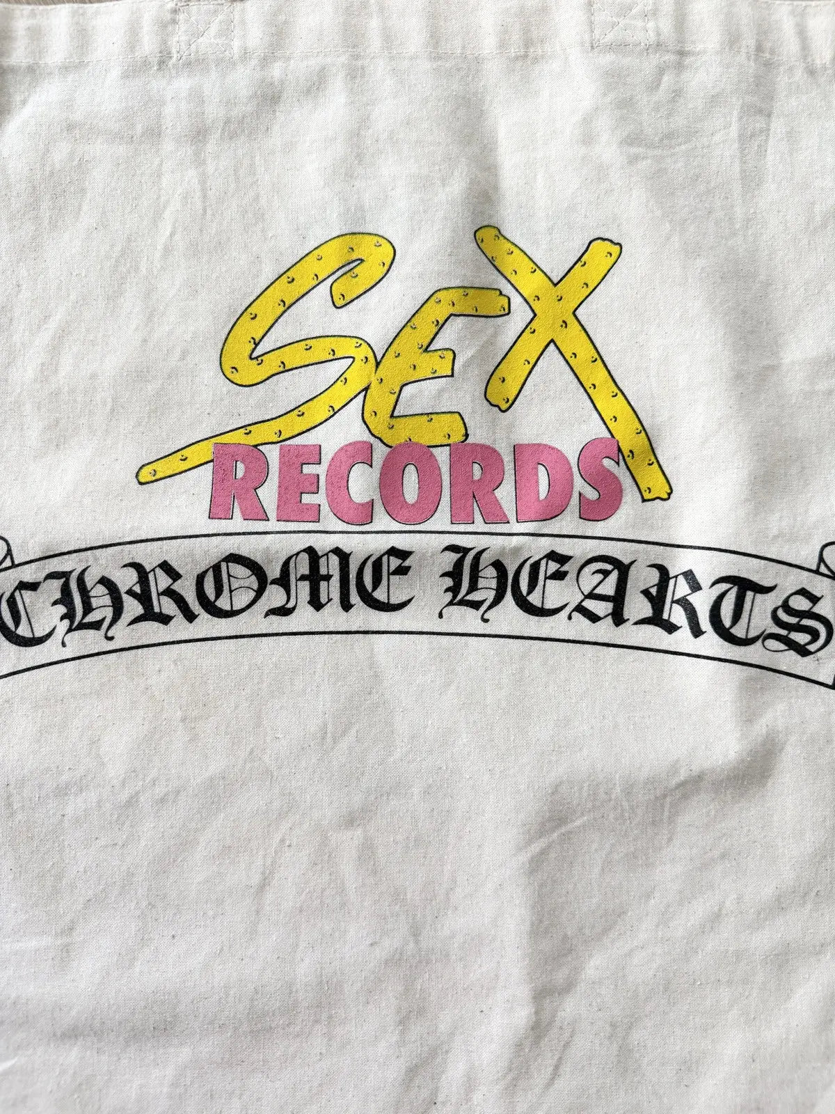 Chrome hearts Matty Boy “Sex Records” Tote Bag