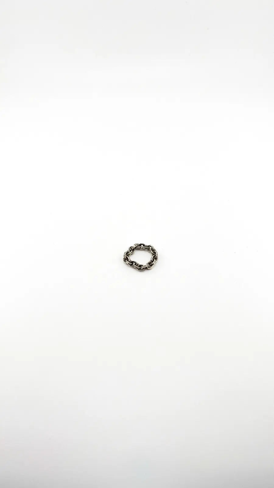 Chrome Hearts Paper Chain Ring Size 6 Chrome Hearts
