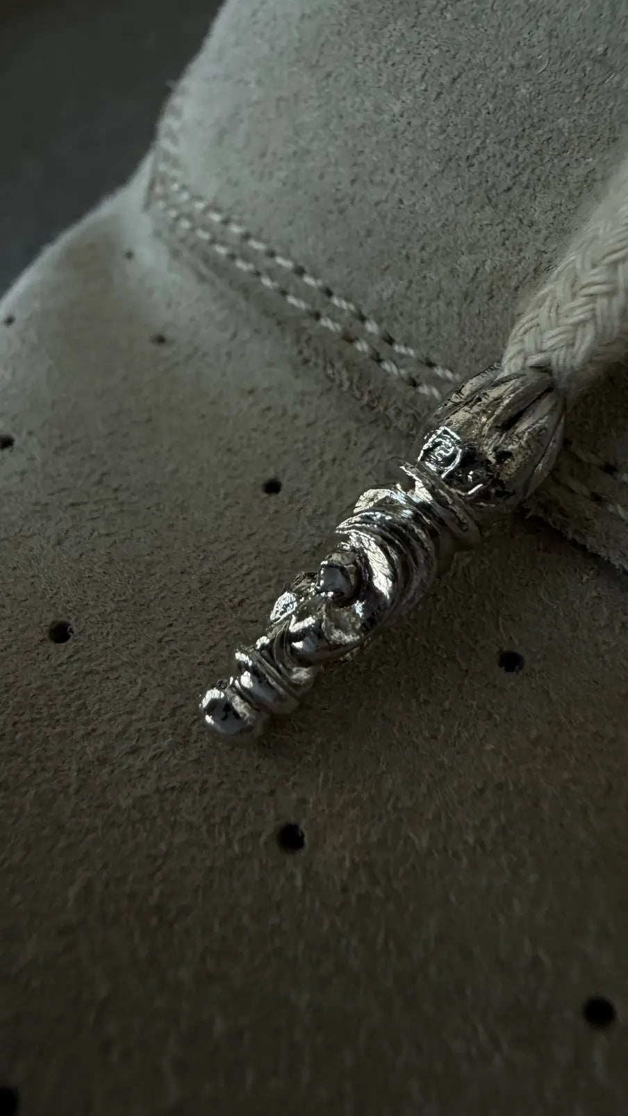 Chrome Hearts Rick Owens Geobasket Cream