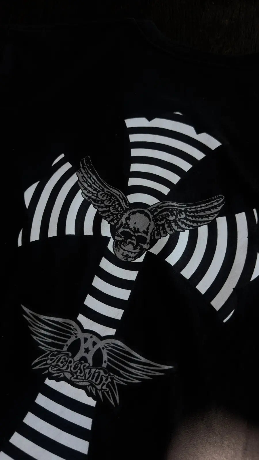 Chrome Hearts x Yungblud x Aerosmith Collaborative T shirt Chrome Hearts