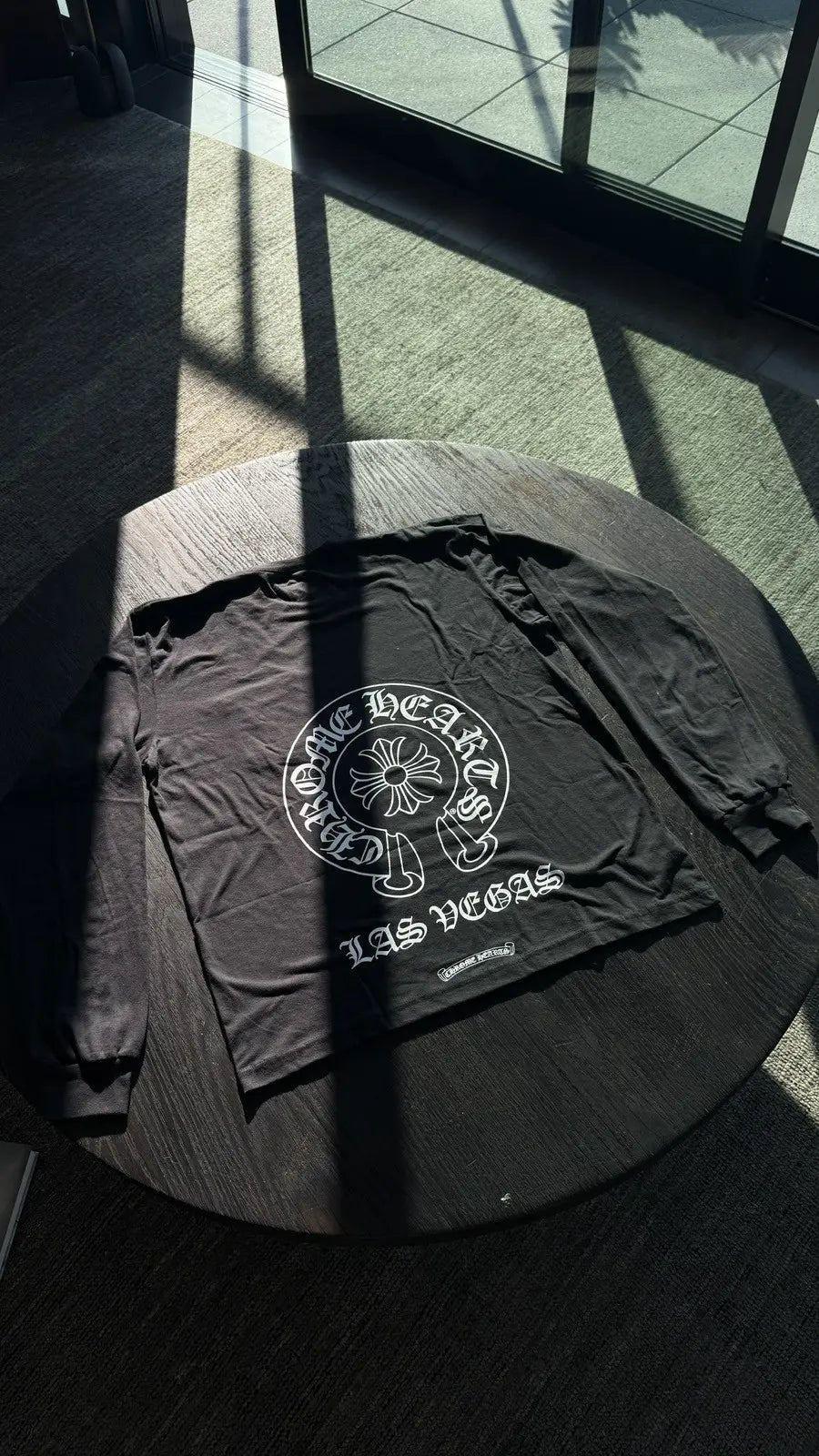 Chrome Hearts Las Vegas Exclusive Horseshoe Long Sleeve Tee Size XL Chrome Hearts