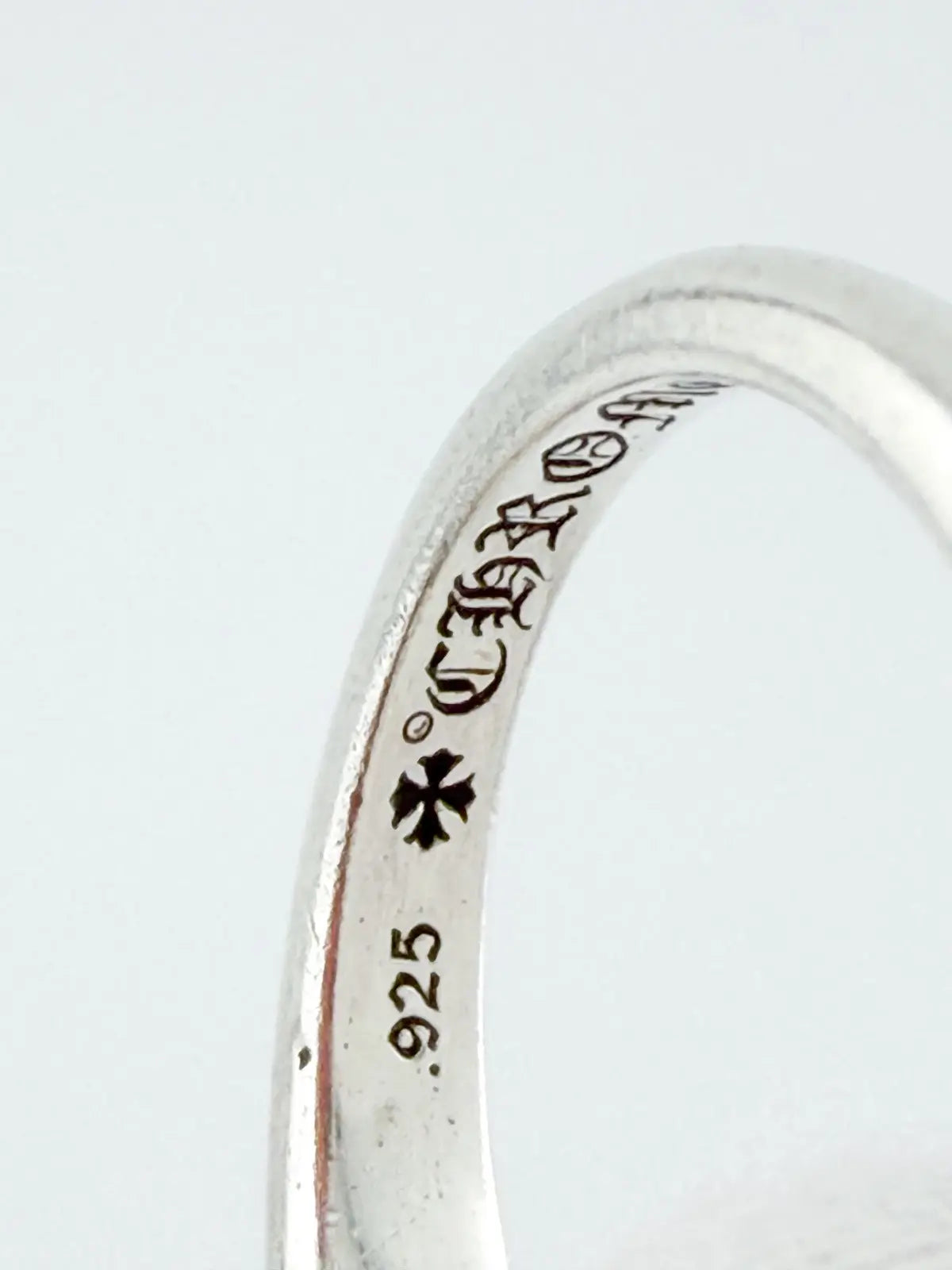 Chrome Hearts Blue Sapphire Baby Classic Floral Ring
