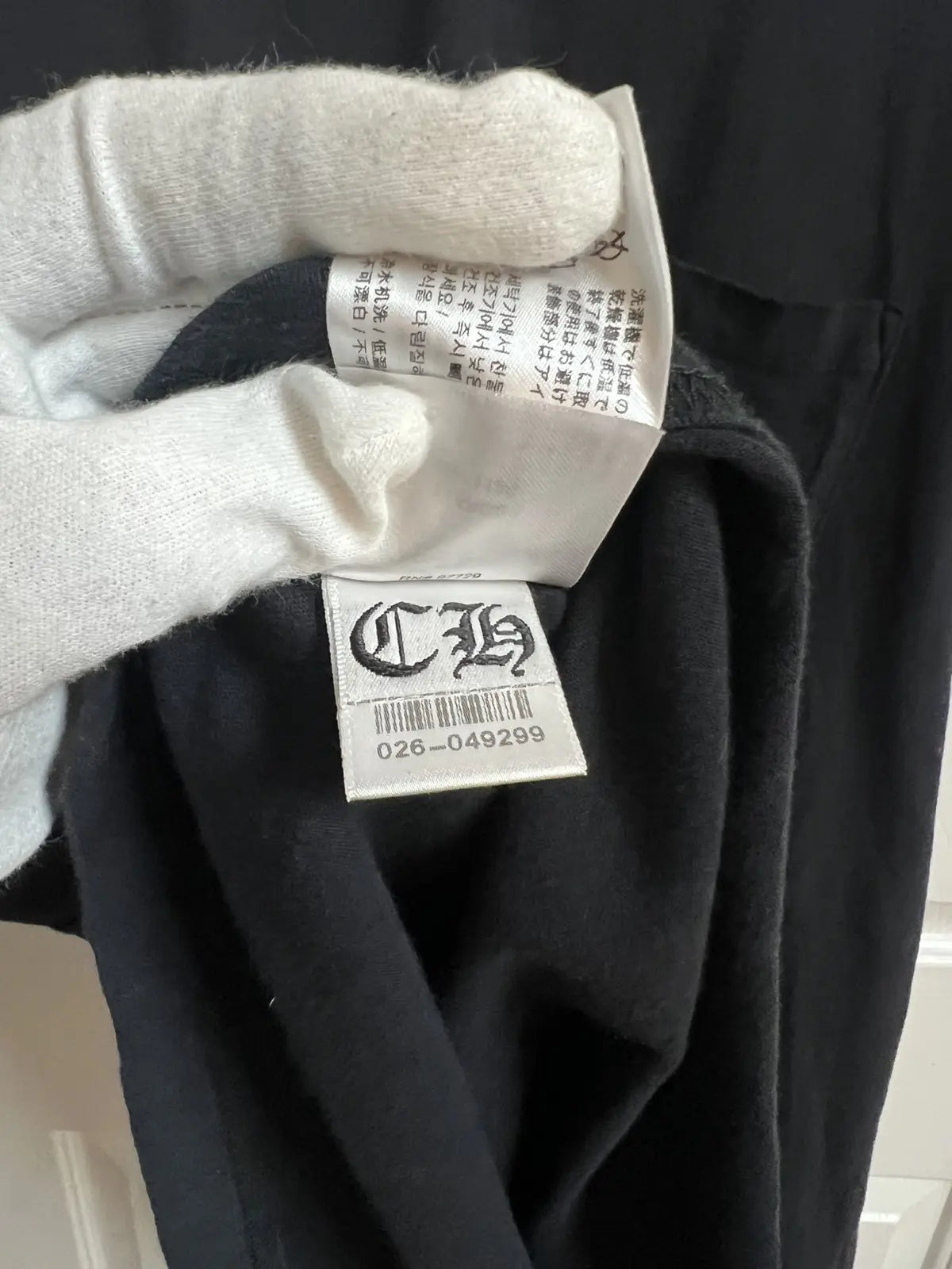 2010s Chrome Hearts Neck Logo Pocket Tee