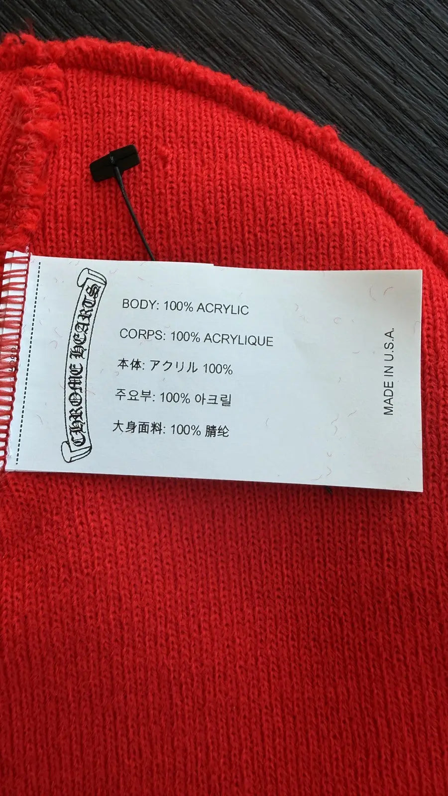 Chrome Hearts Logo-Embroidered Beanie Chrome Hearts