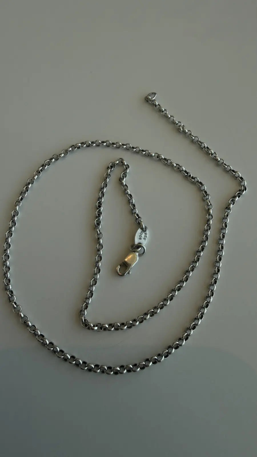 Chrome Hearts Sterling Silver Roll Chain Chrome Hearts