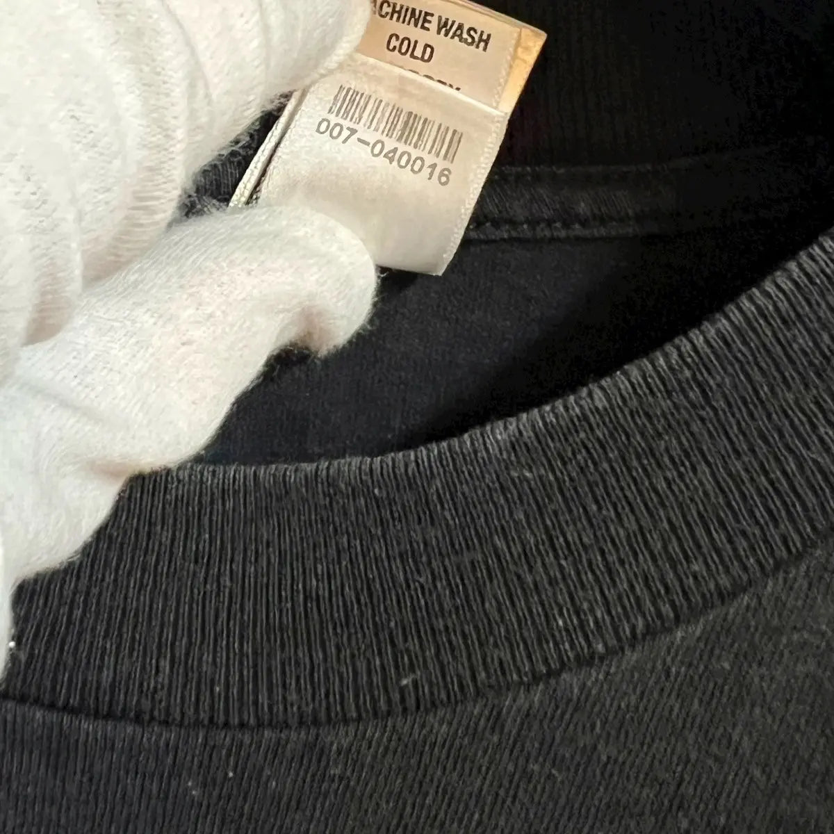 2000s Chrome Hearts USA Flag Scroll Logo Pocket Tee