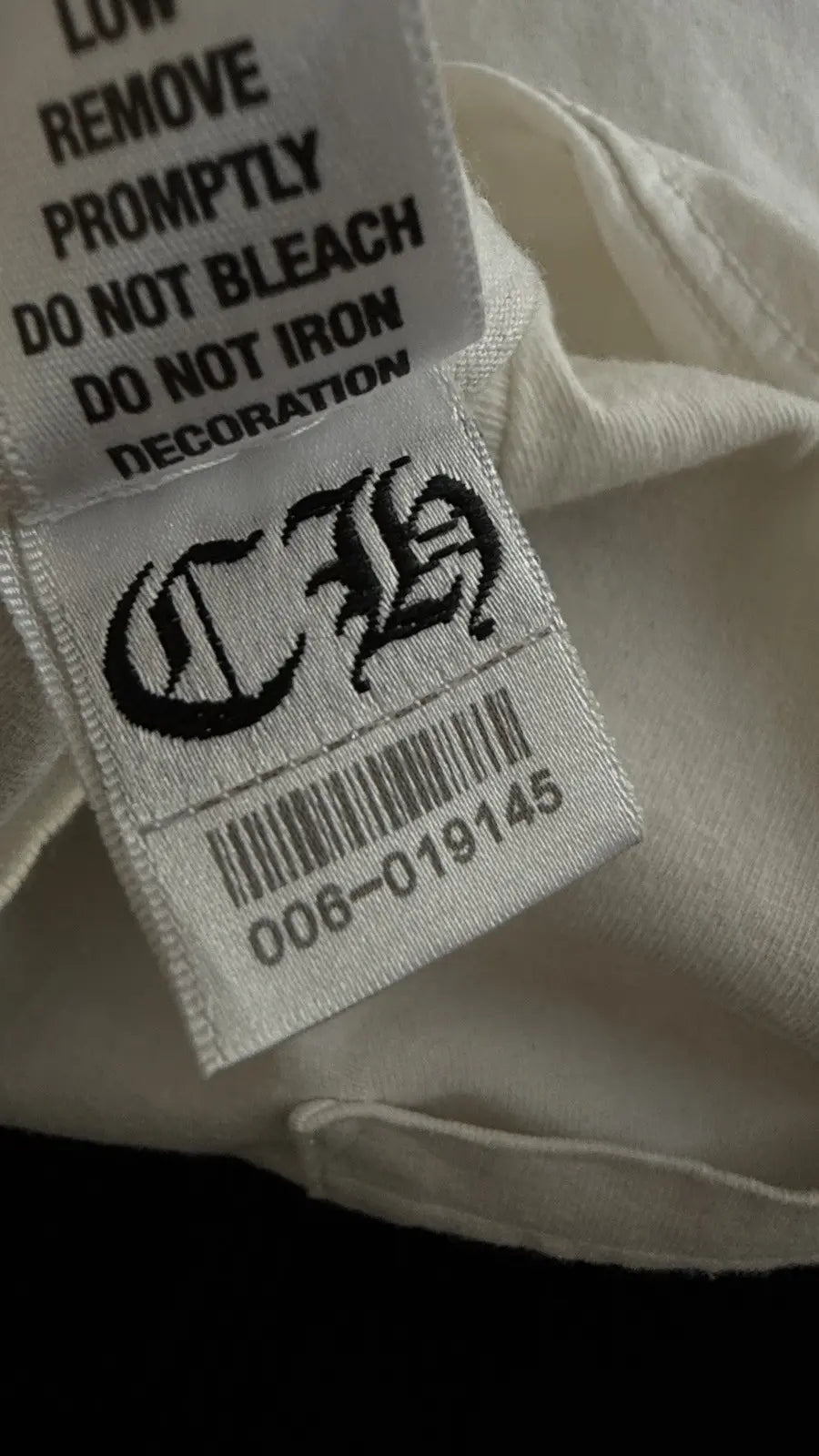 Chrome Hearts White Tokyo Pocket Tee