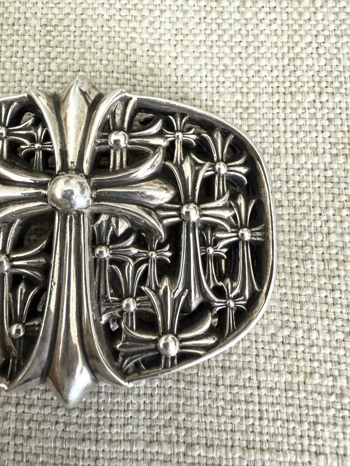 Chrome Hearts Cemetery Cross Belt Buckle