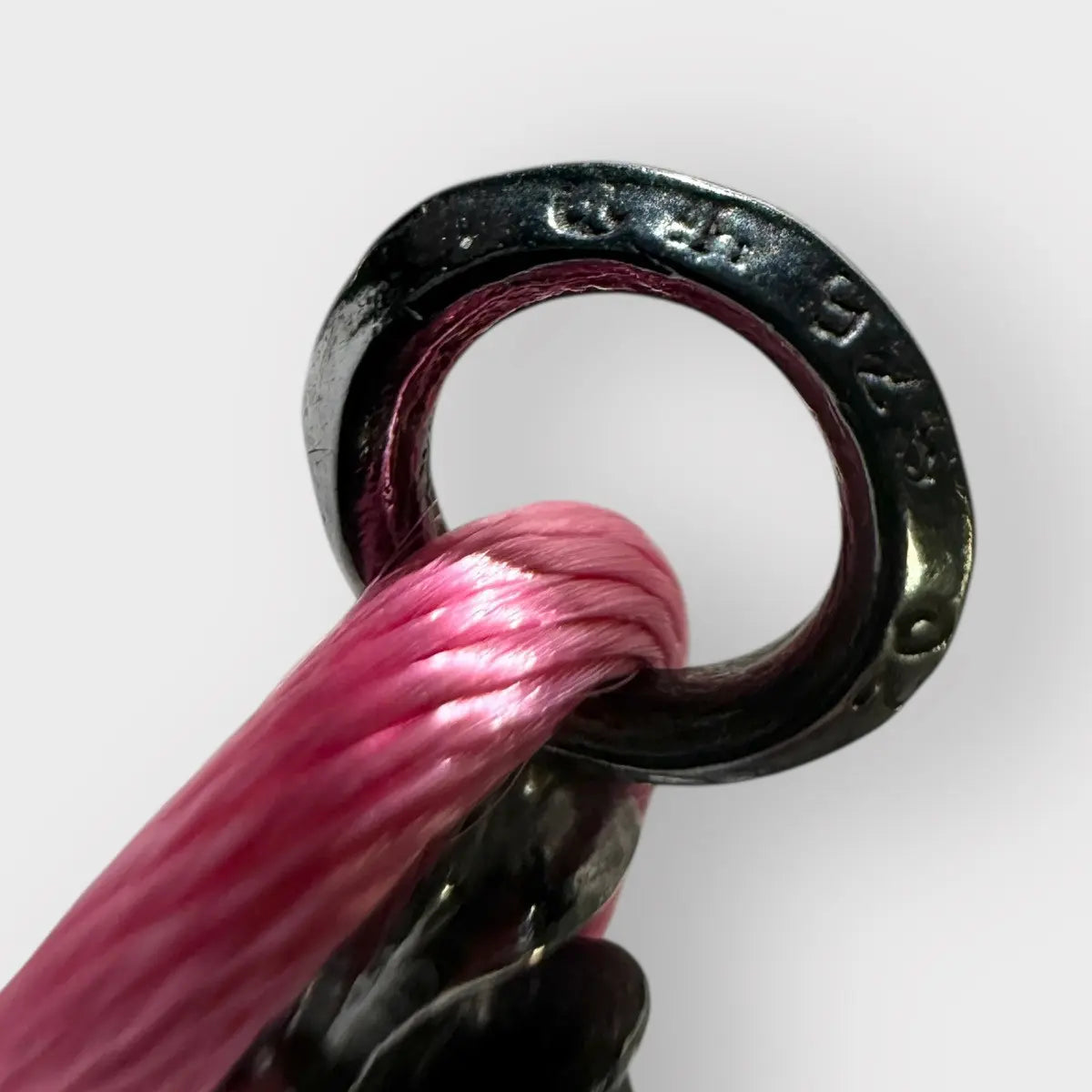 Chrome Hearts Rhodium Baby Fat KZ Bracelet