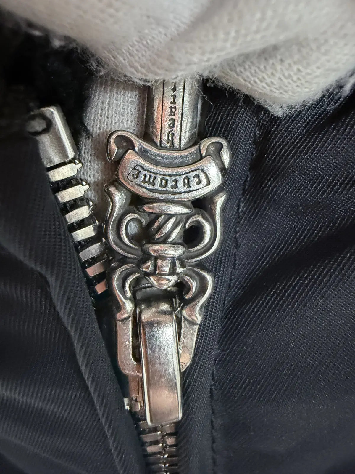 Chrome Hearts Cross Patch Cobra Racing Nylon Jacket
