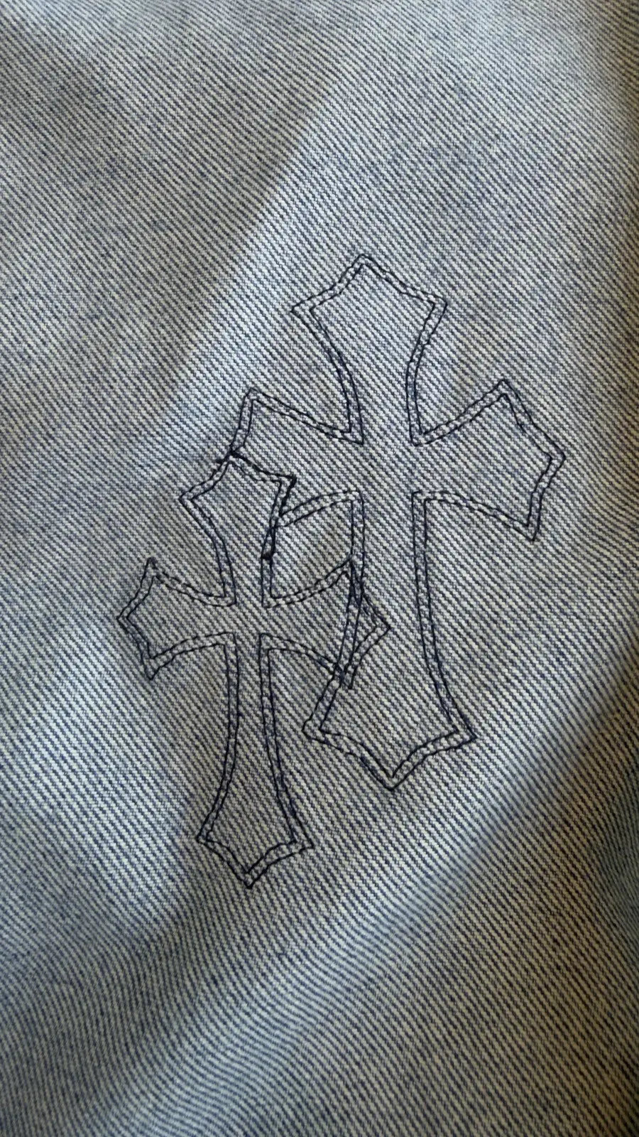 Chrome Hearts x Levi's Cross Patch Jeans Size 33 Chrome Hearts
