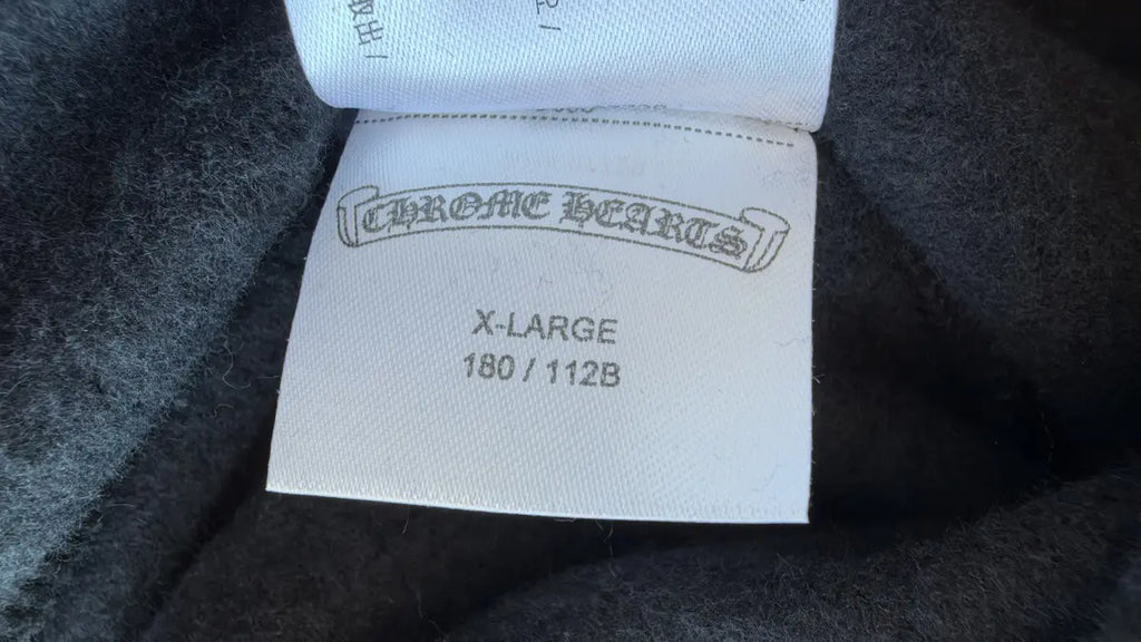 Chrome Hearts × Deadly Doll Black Hoodie Size XL Chrome Hearts