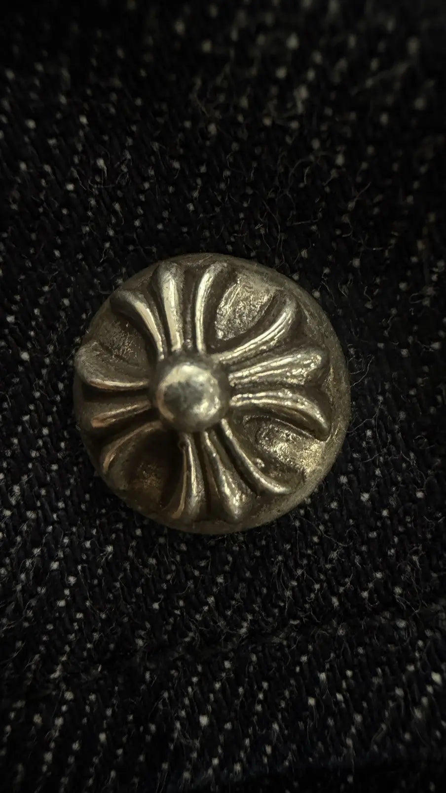 Chrome Hearts KS Selvedge Button up Denim Jacket