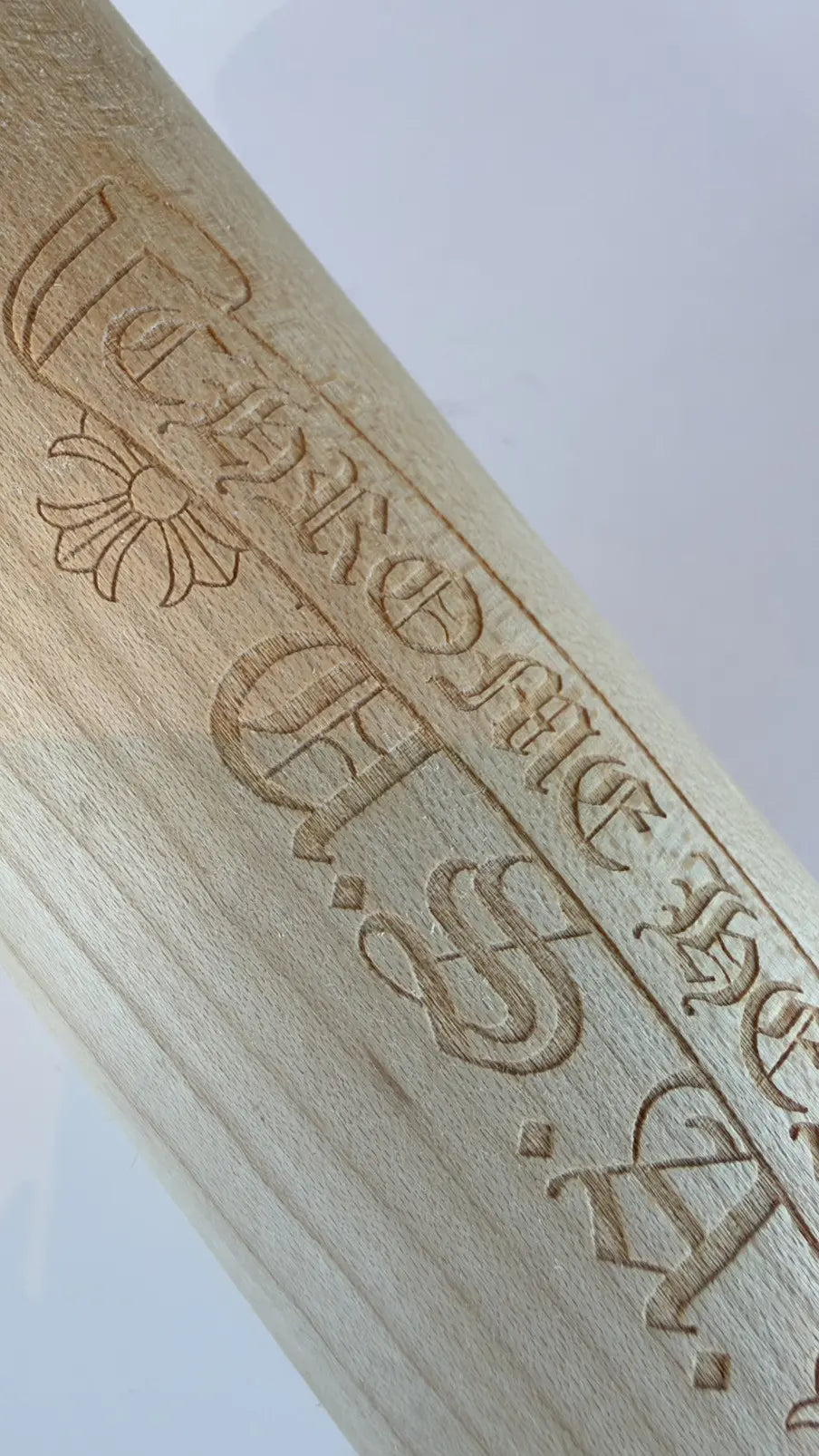 Chrome Hearts Maple Wood Baseball Bat Chrome Hearts