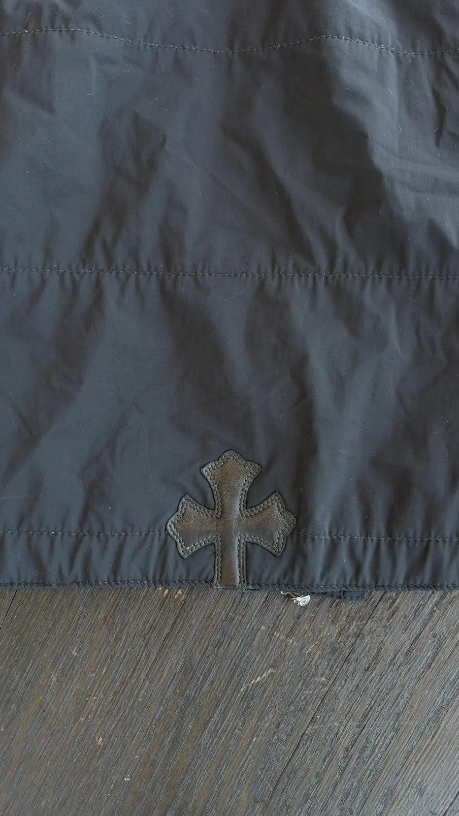 Chrome Hearts Cross Patch Nylon Bomber Jacket Size M Chrome Hearts