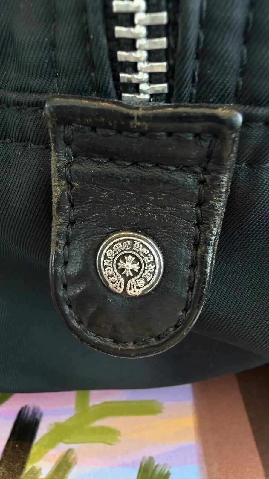 Chrome Hearts Cross Patch Bowling Bag Chrome Hearts