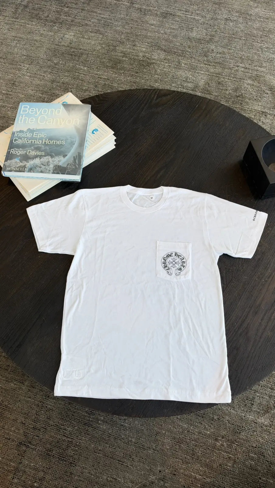 Chrome Hearts Horseshoe Logo Pocket T-Shirt Size M Chrome Hearts