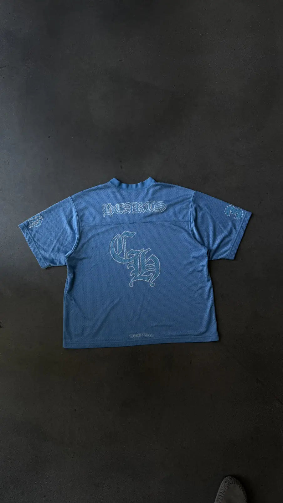 Chrome Hearts Baby Blue Mesh Jersey