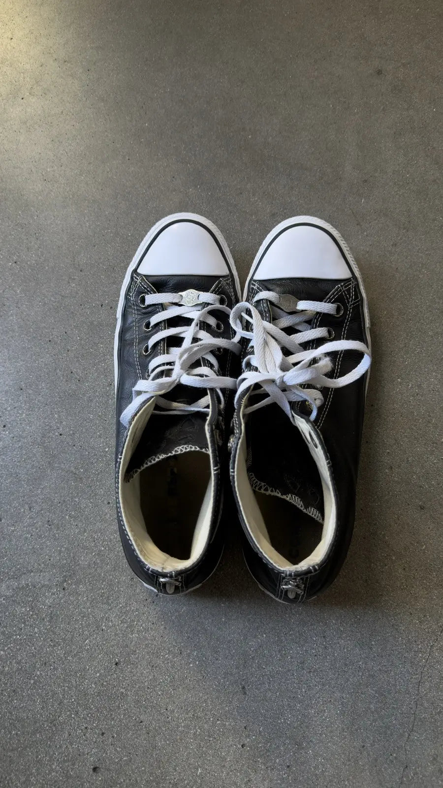 Chrome Hearts Converse All Stars TRIPLE CROSS