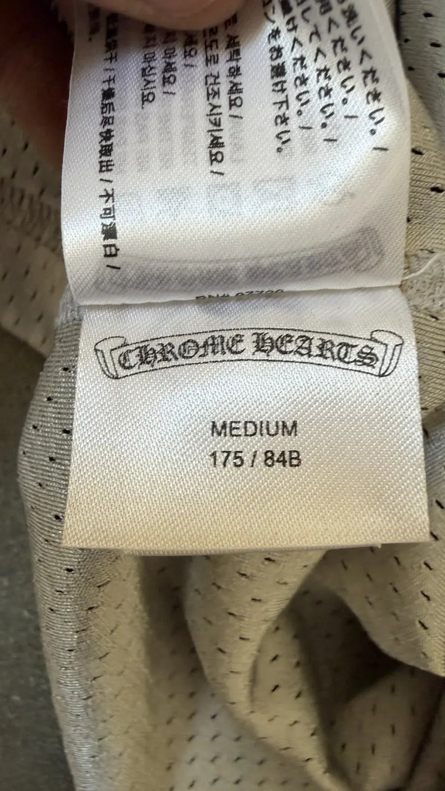 Chrome Hearts Reversible Basketball Jersey Black/Grey
