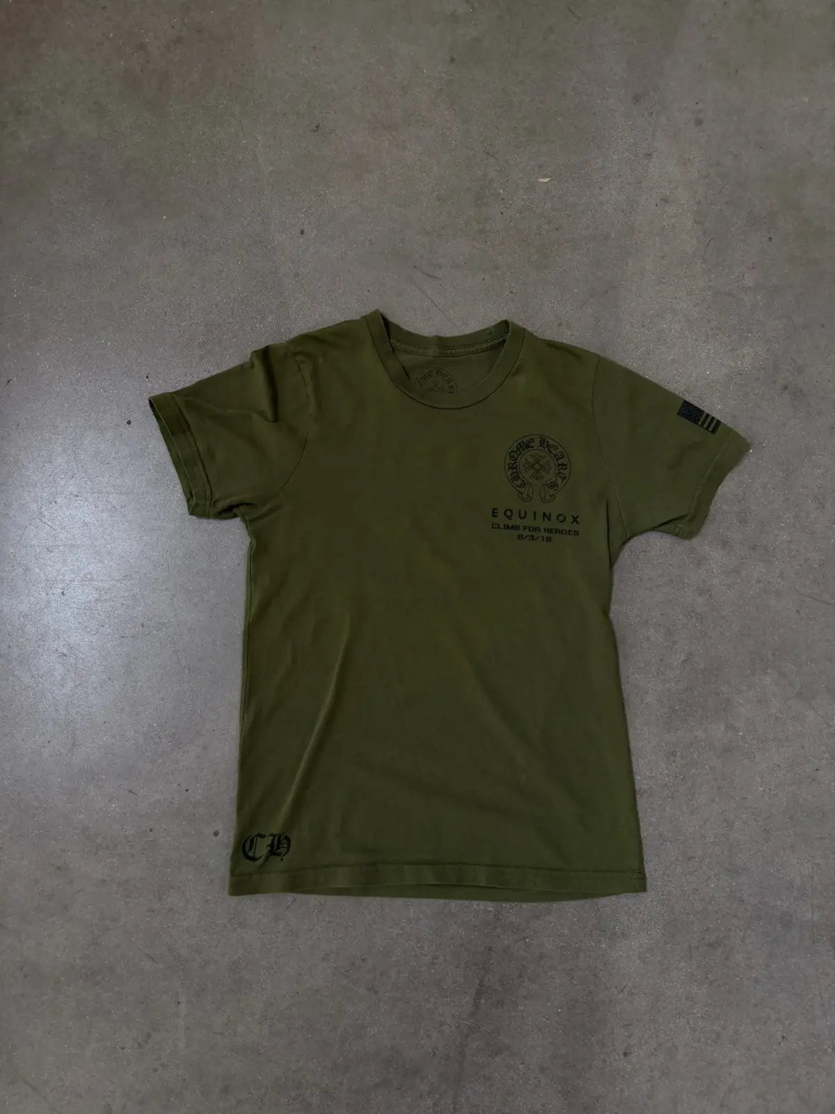 Chrome Hearts x Equinox Climb For Heroes T-Shirt