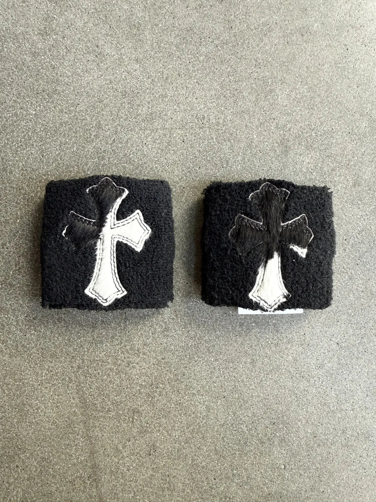 Chrome Hearts Sweatbands Wrist Band Zebra Patch